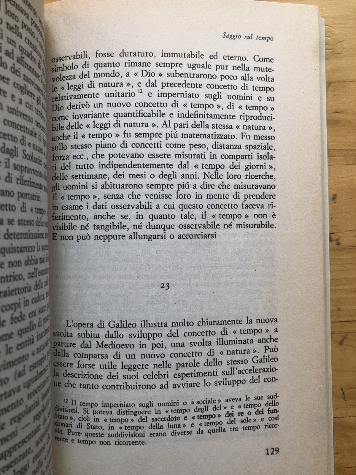 Saggio sul tempo, Norbert Elias - il Mulino 1990