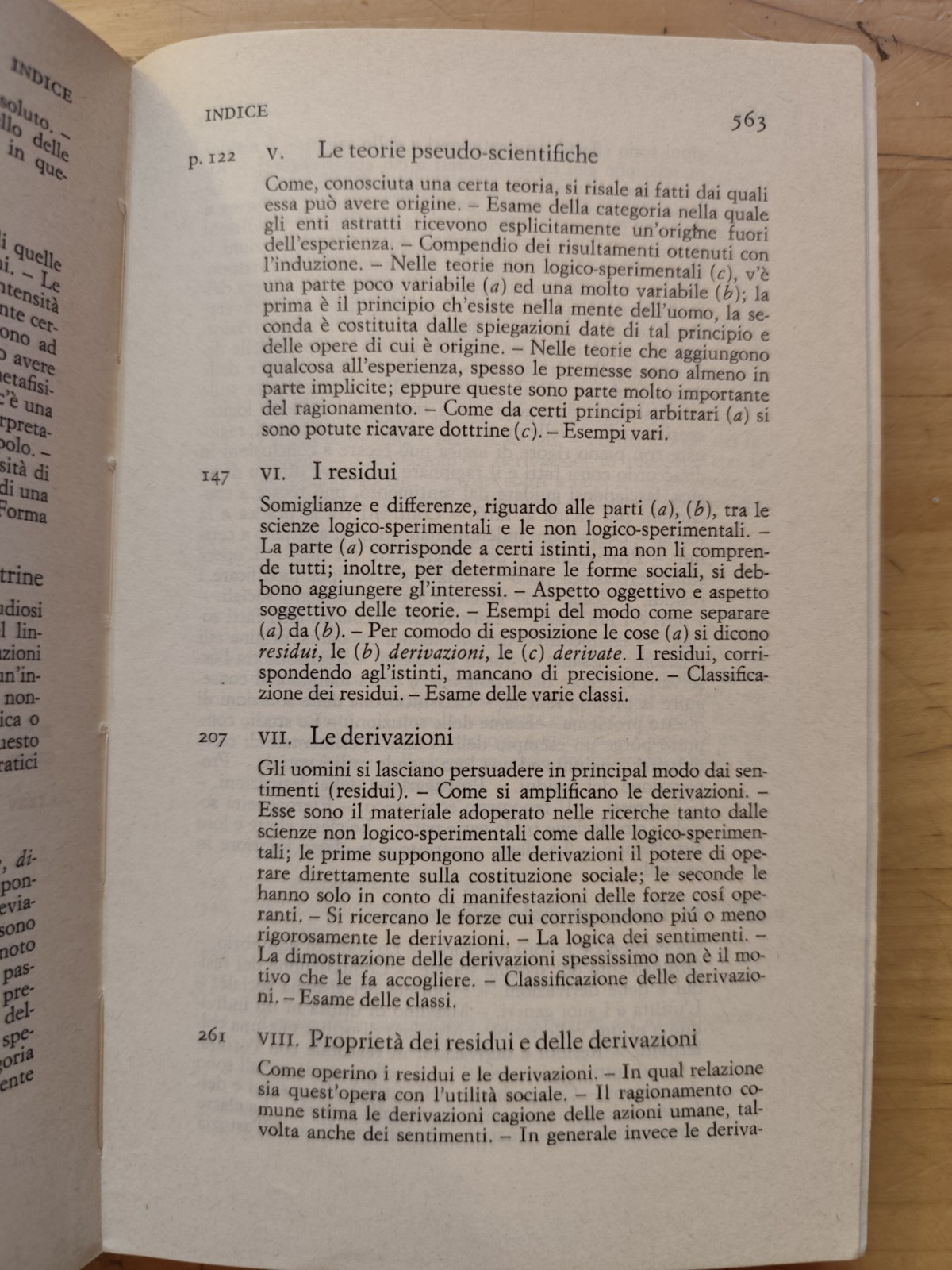 Vilfredo Pareto compendio di sociologia generale, Einaudi 1978 - Giovanni Busino