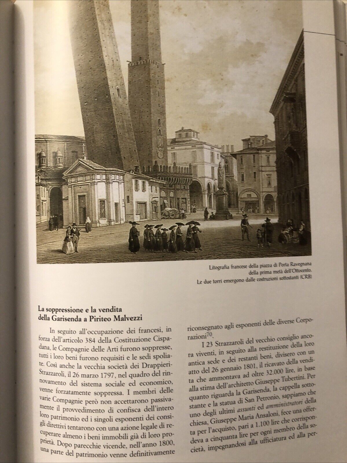 La torre Garisenda, Francisco giordano, Costa Editore 2000 BOLOGNA