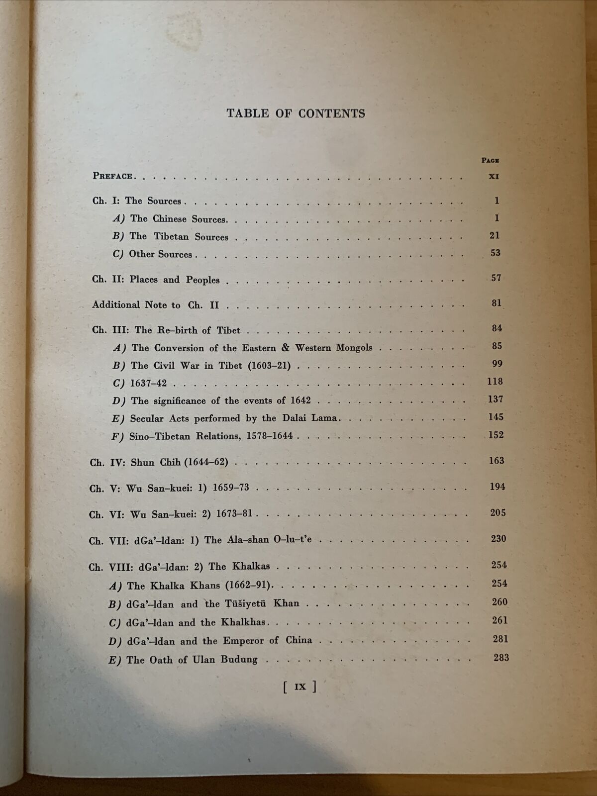SINO TIBETAN RELATIONS IN THE SEVENTEENTH CENTURY - Zahiruddin Ahmad 1970