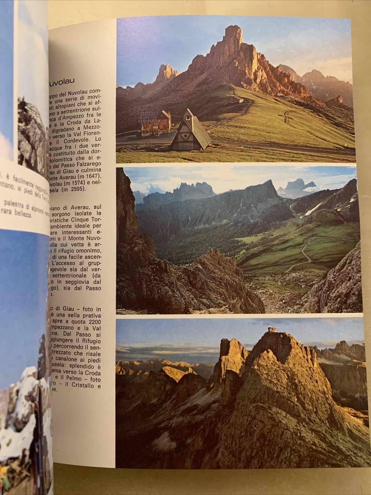 CORTINA D'AMPEZZO le dolomiti d'Ampezzo, Monte Pelmo, Cime di Lavaredo. 1980