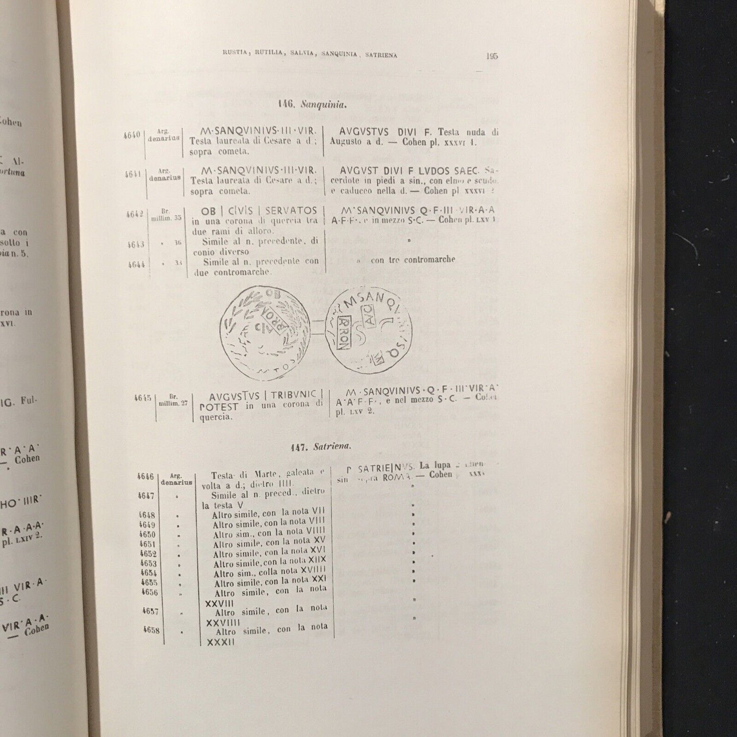 REGIO MUSEO DI TORINO - MONETE CONSOLARI E IMPERIALI, A. Fabretti, F. Rossi #