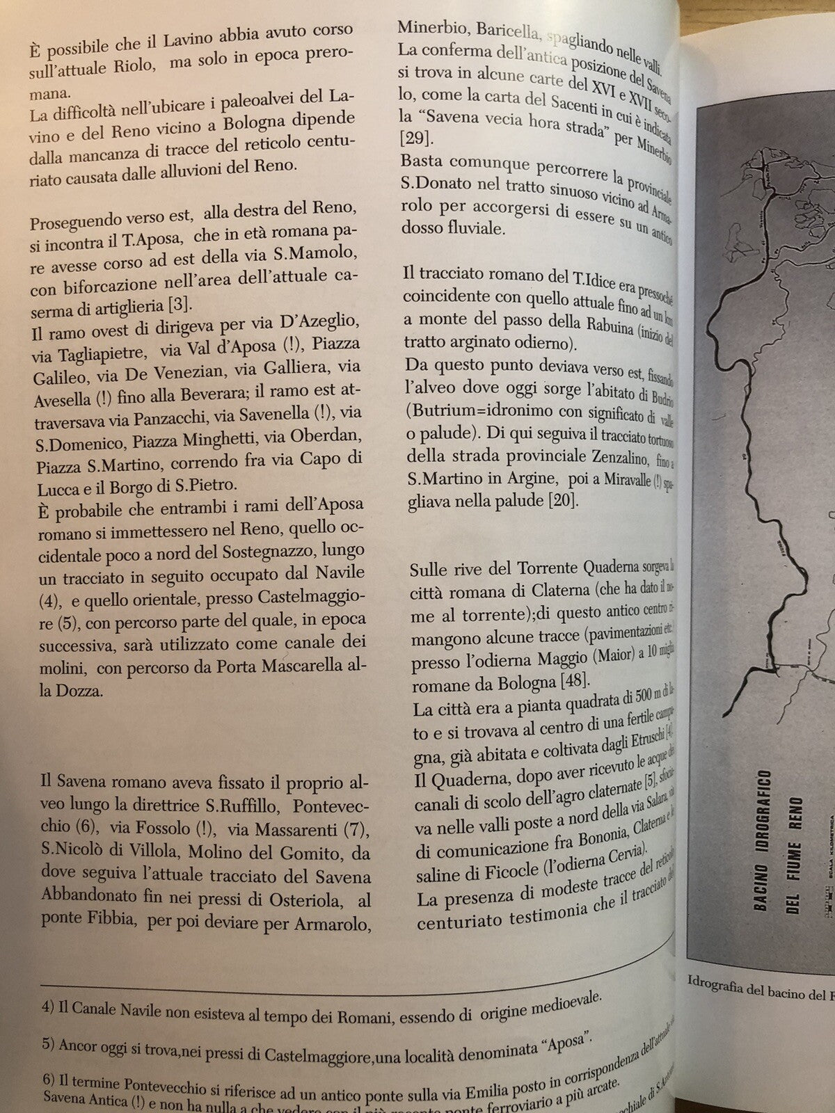 Idrografia e bonifica del bacino del Reno, Giancarlo Leoni 1994