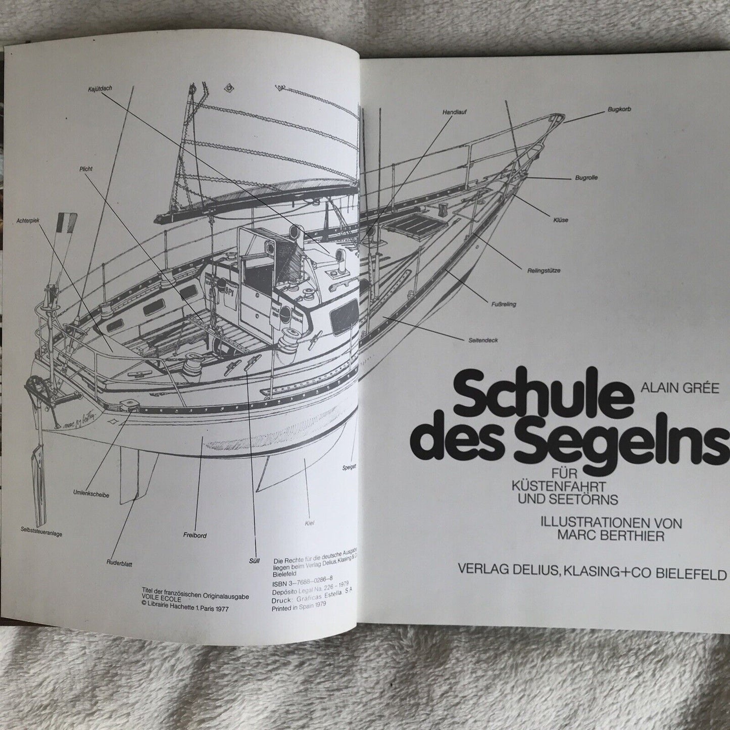 SCHULE DES SEGELNS - Alain Grée, Delius Klasing