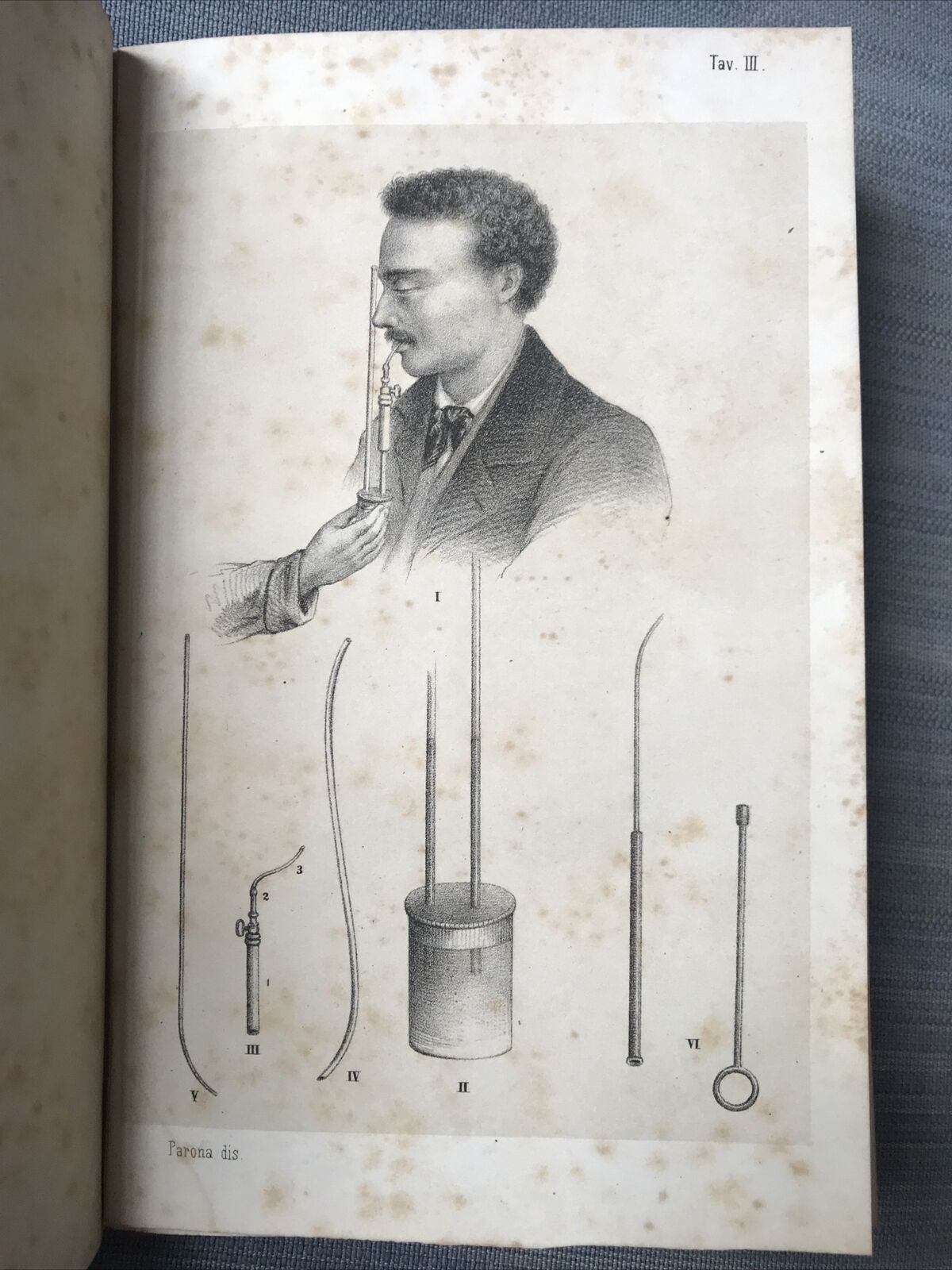LA SALIVA UMANA, Eusebio Ohel 1864. **MEDICINA - MOLTO RARO INTROVABILE**
