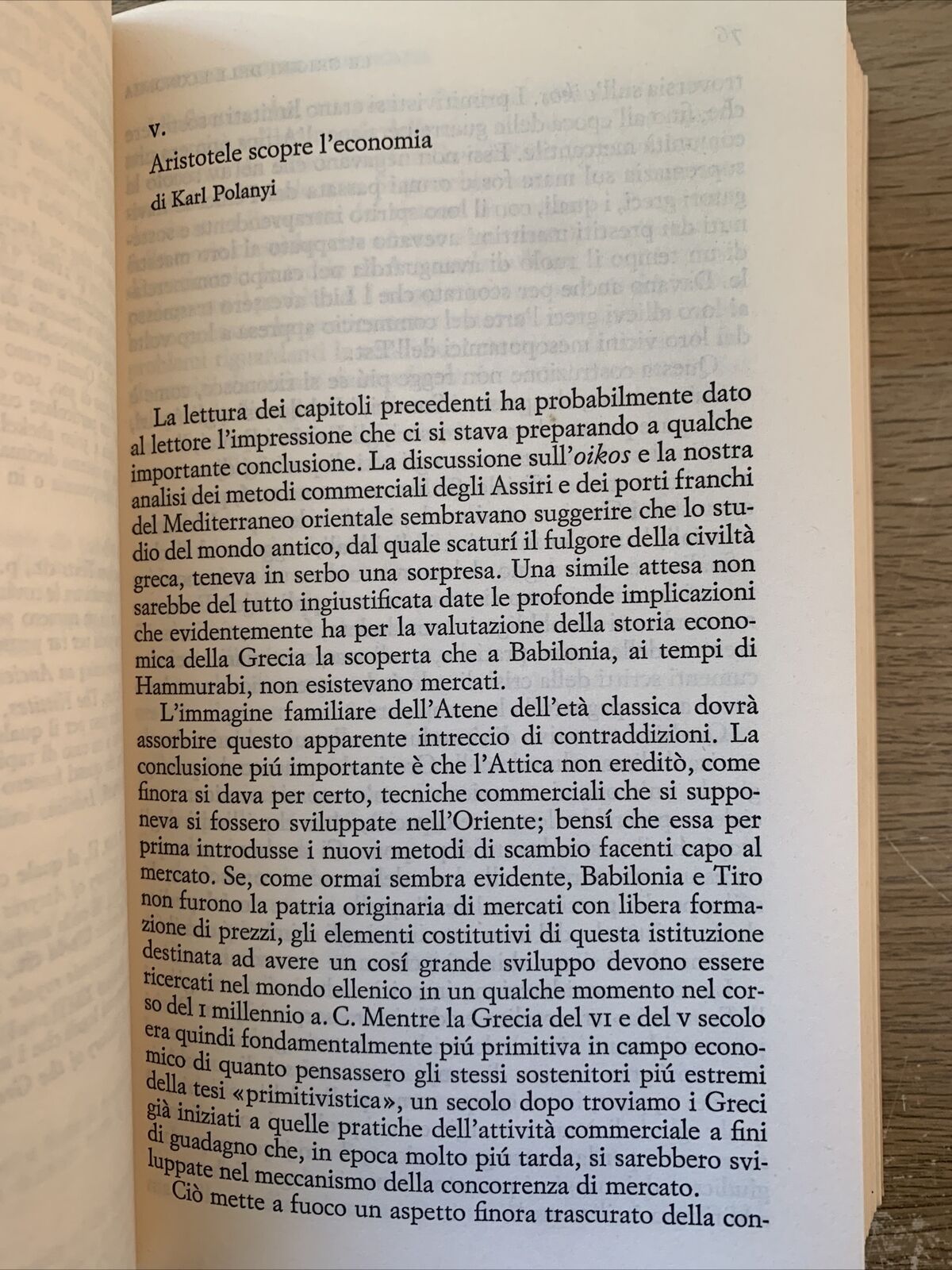 Traffici e mercati negli antichi imperi. le economie nella storia e nella teoria