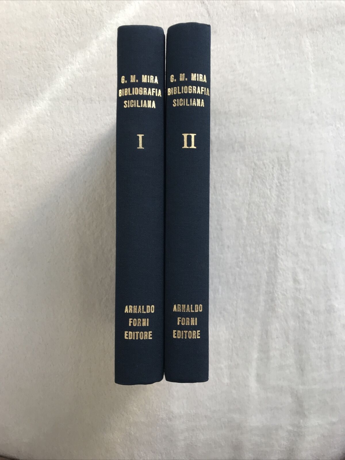 BIBLIOGRAFIA SICILIANA, Giuseppe M. Mira, Arnaldo Forni