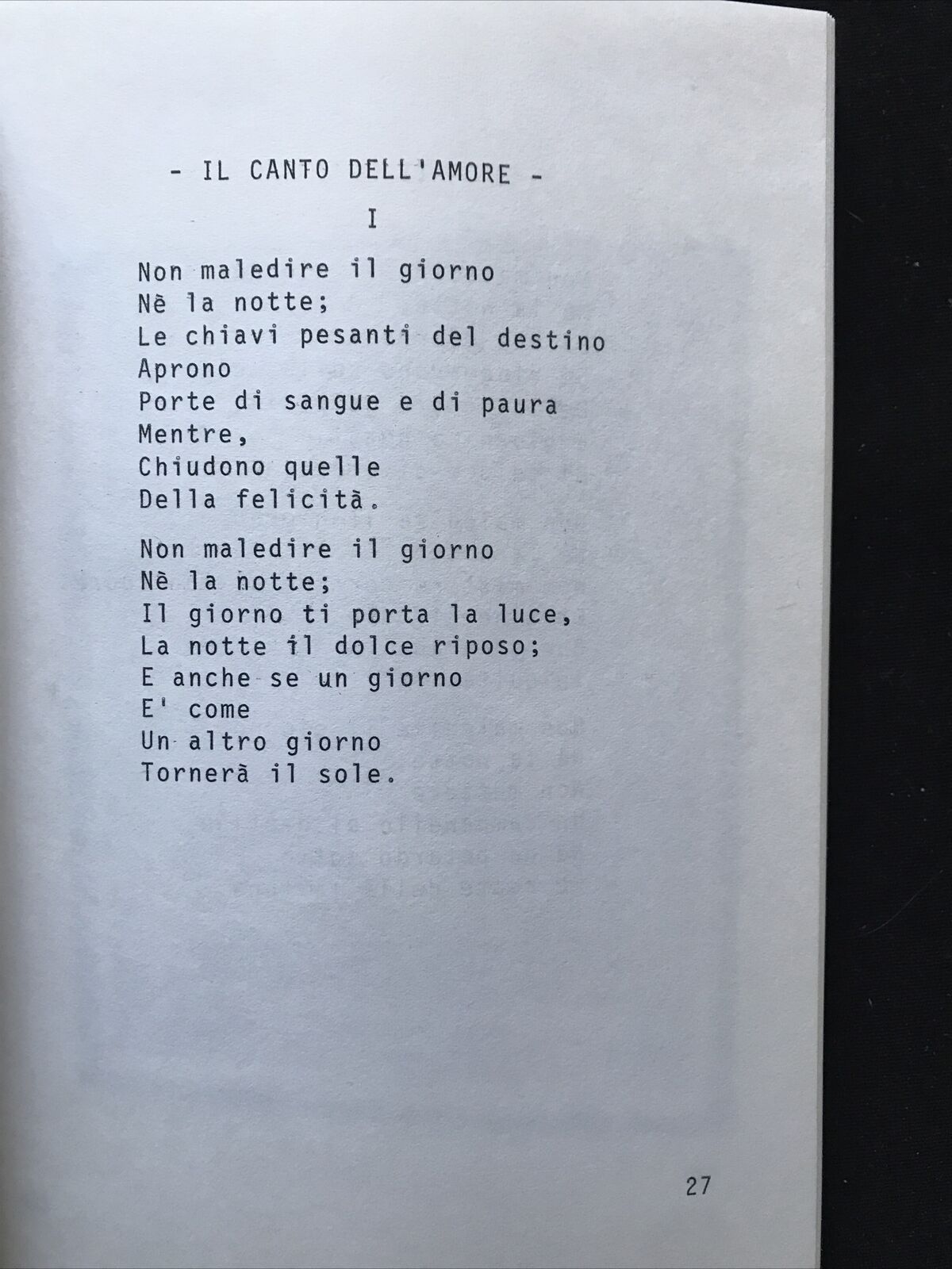 LIRICHE, PROSA POETICA RACCOLTA - Ettore Conti, sulle ali del vento 1973 #