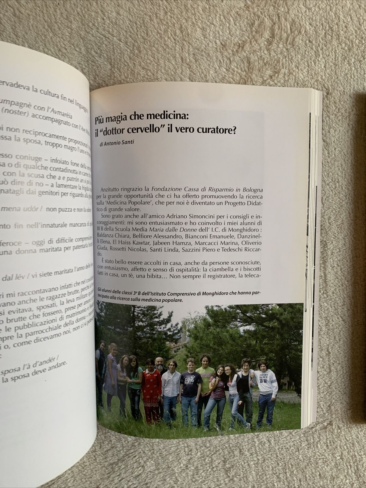 Savena Setta Sambro (Bologna) rivista semestrale n. 37 n. 24