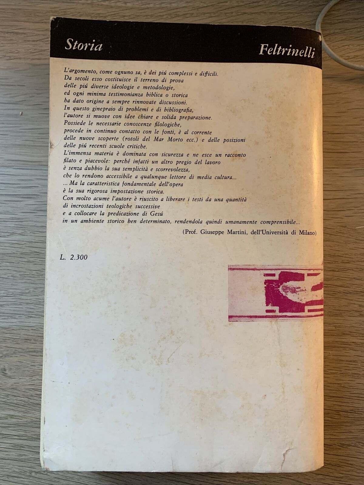LA VITA DI GESÚ - Marcello Craveri, Feltrinelli 1966 #