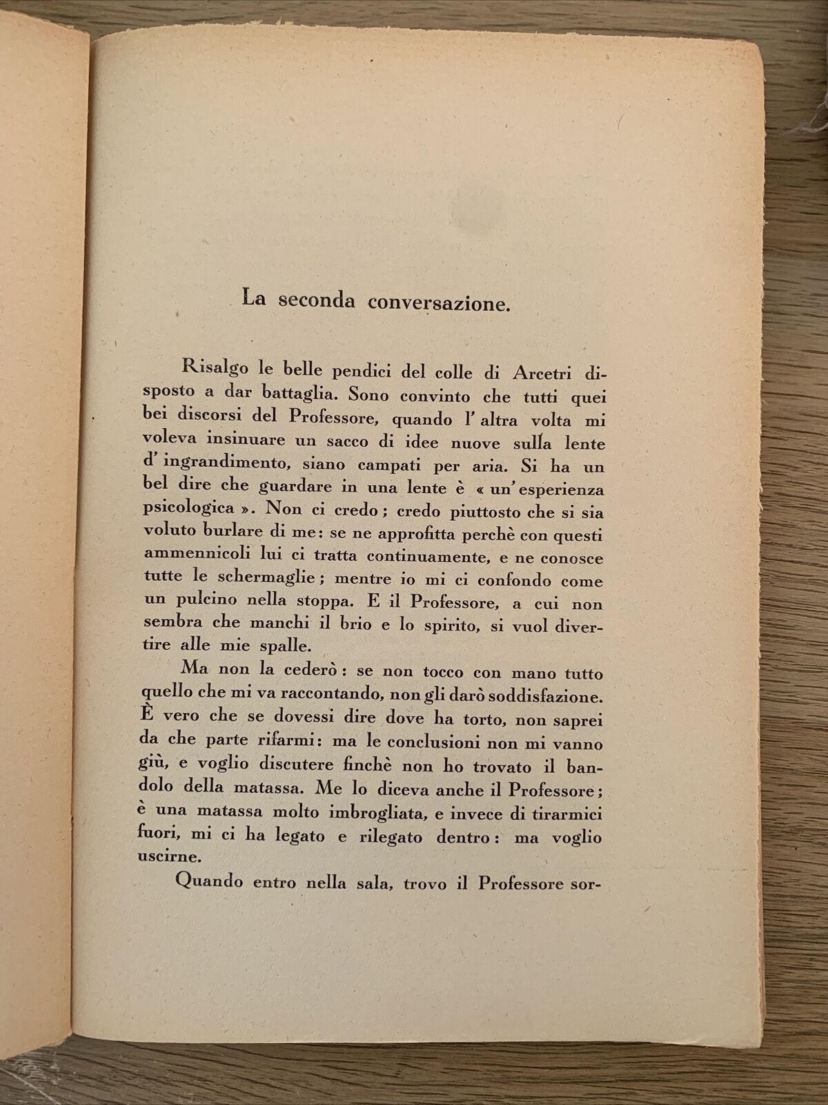 Sette conversazioni sulla lente di ingrandimento. Vasco Ronchi 1937. Ass. ottica