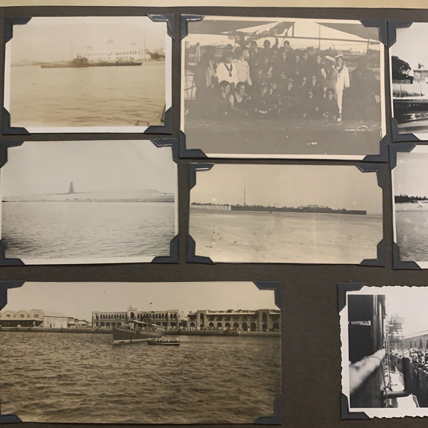 SOMMERGIBILI ITALIANI ALBUM FOTOGRAFICO - Circumnavigazione dell'Africa 1930
