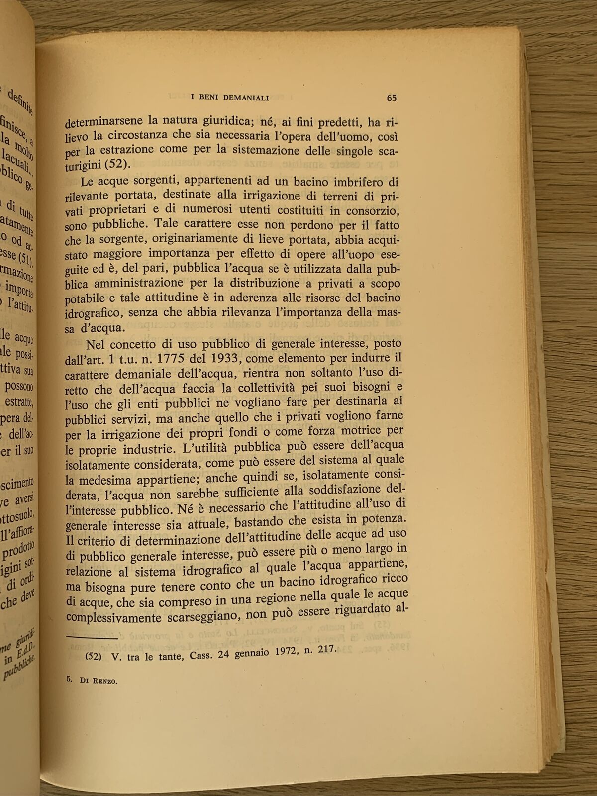I BENI DEGLI ENTI PUBBLICI - Francesco di Renzo - Giuffré editore 1978 #