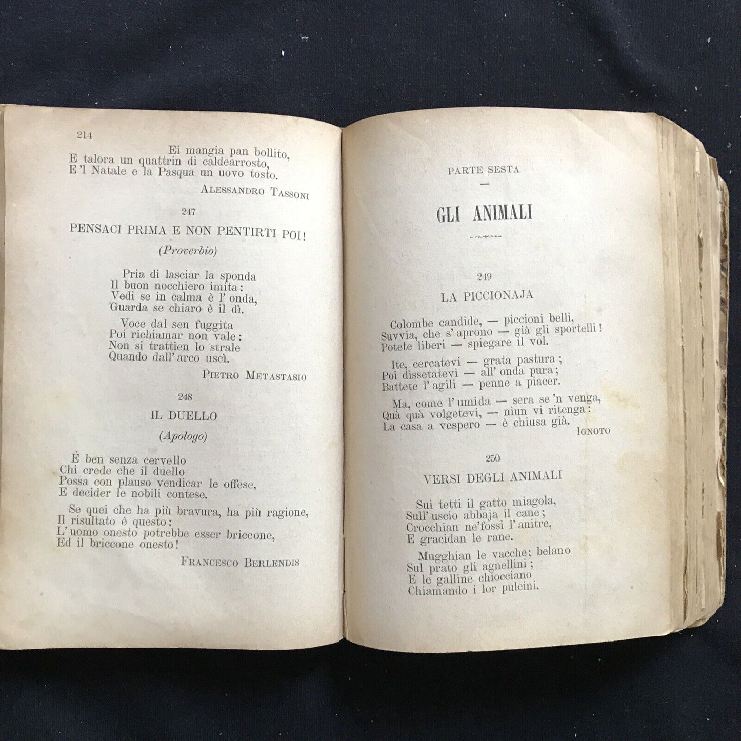Adriano Salani IL CANZONIERE DEI FANCIULLI componimenti poetici, 1881 POESIA