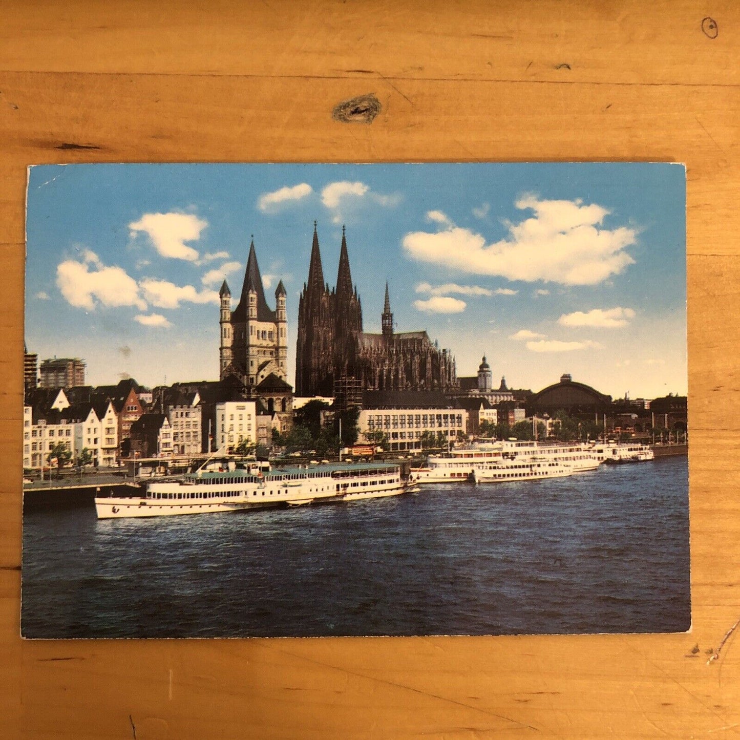 CARTOLINA - KOLN AM RHEIN - VIAGGIATA