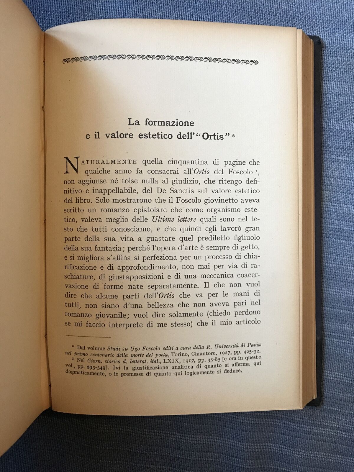 SCRITTI DI CRITICA LETTERARIA risorgimento al rinascimento. V. Rossi, Sansoni ed