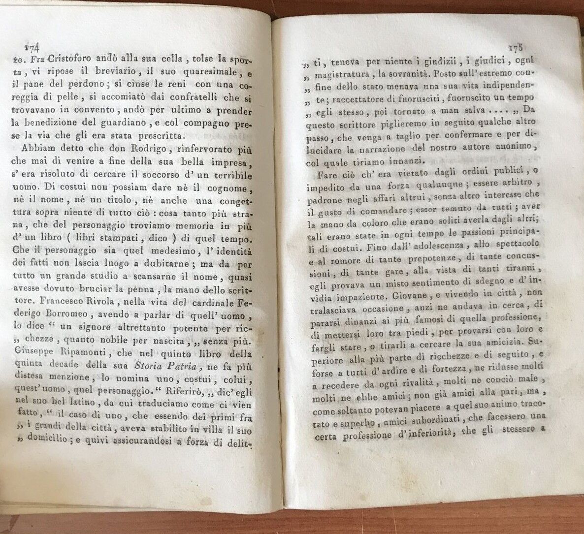 I PROMESSI SPOSI Alessandro Manzoni, Tomo 2, 1828, dai torchi del maino.