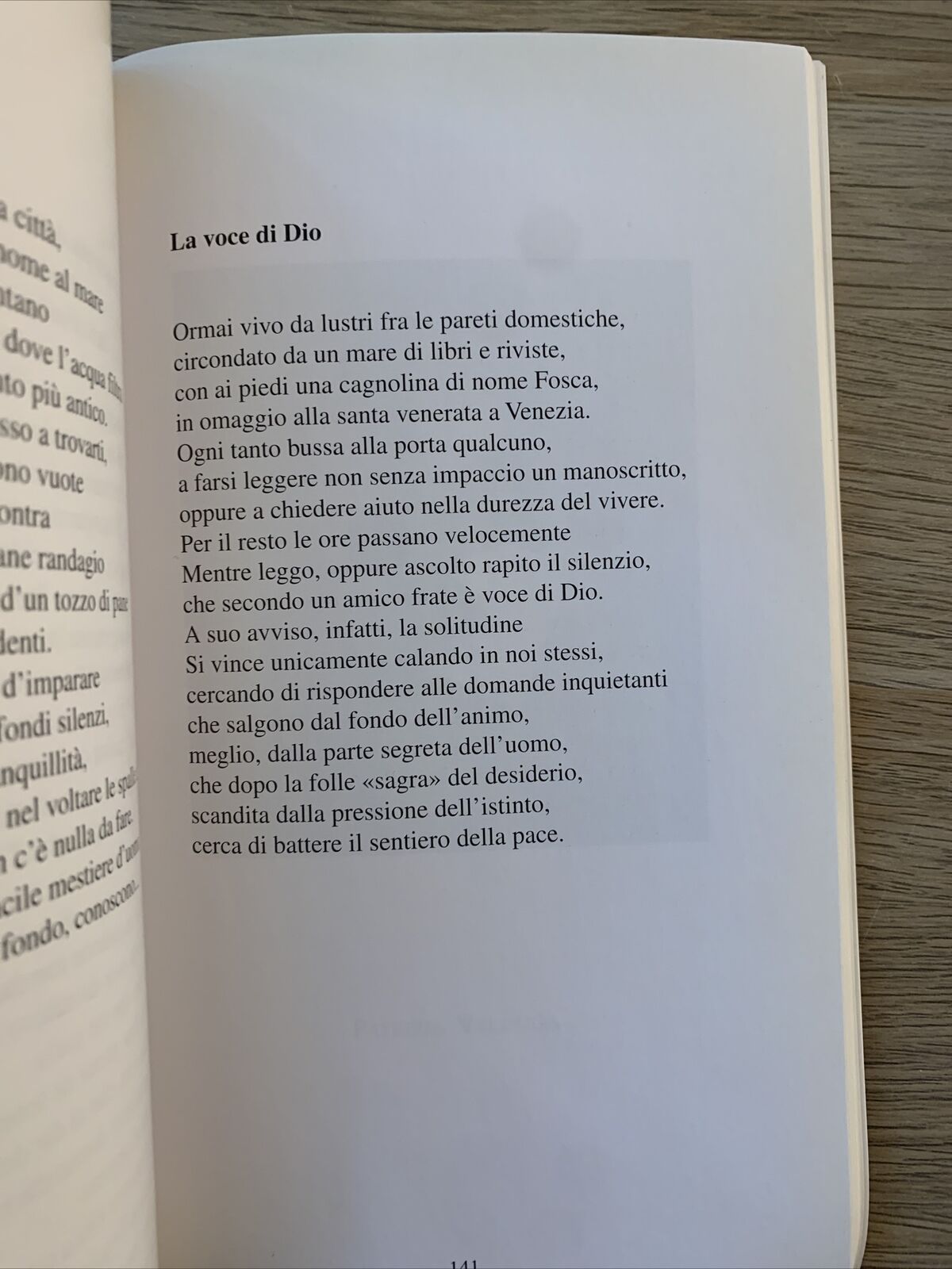 VERSO POESIA - Incontri con la grande poesia Veneta. Città di Venezia 2001 #