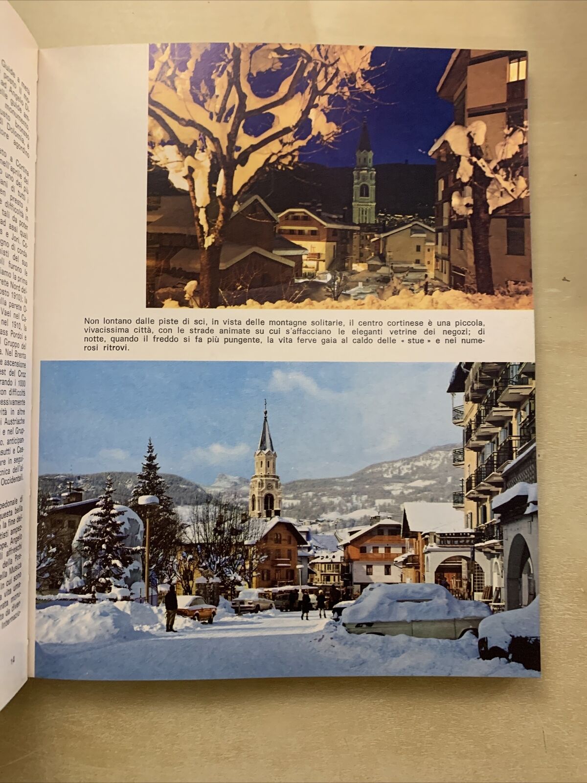 CORTINA D'AMPEZZO le dolomiti d'Ampezzo, Monte Pelmo, Cime di Lavaredo. 1980