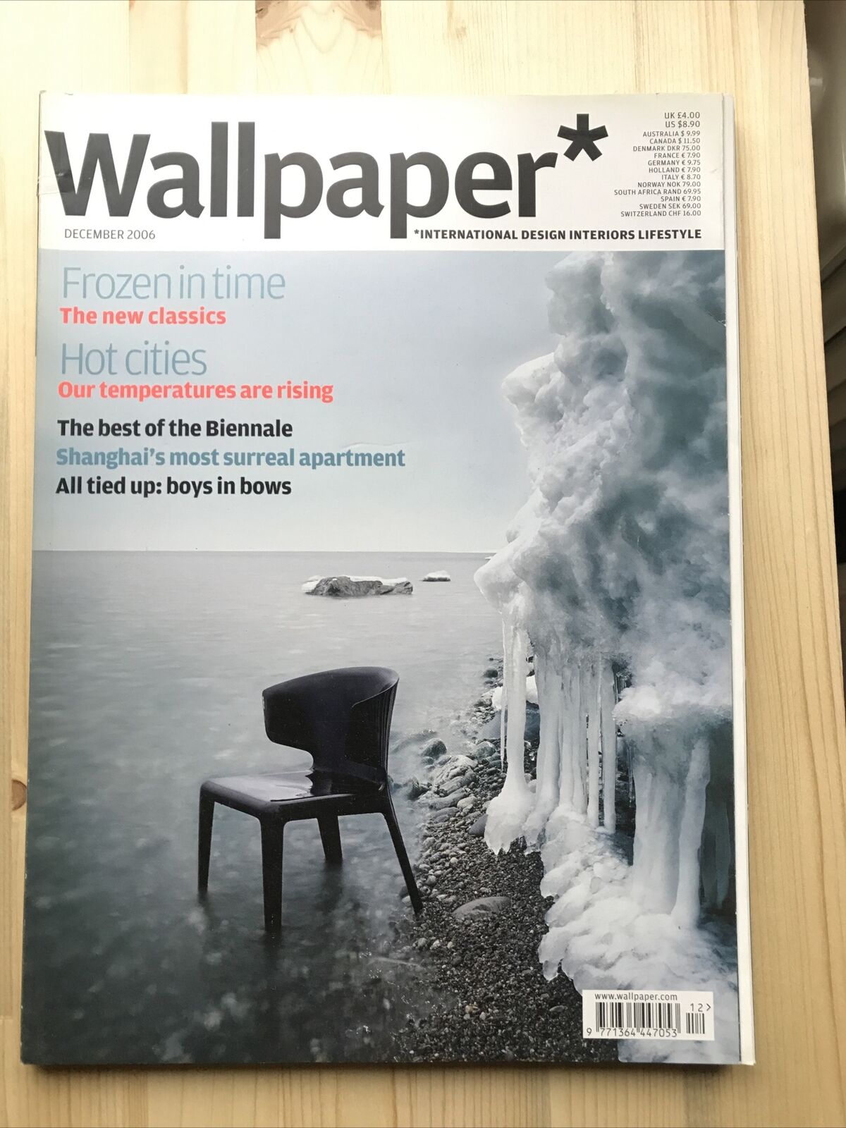 wallpaper magazine December 2006