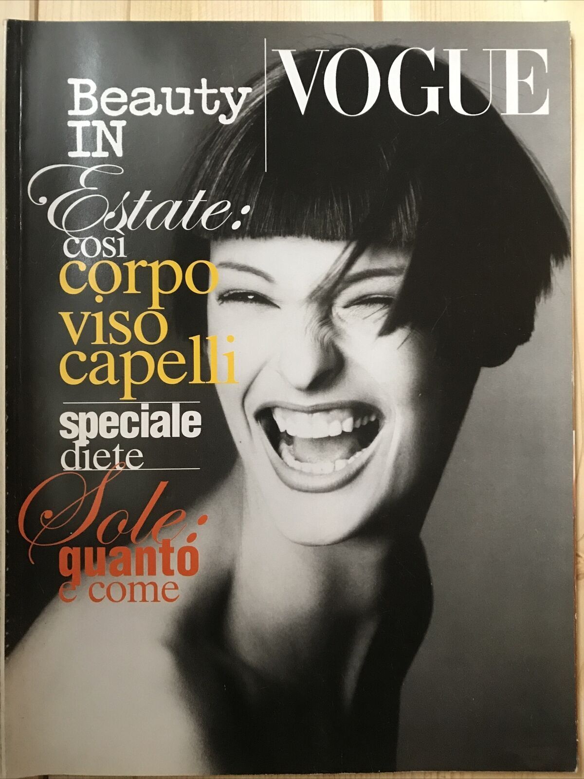 Beauty in Vogue Italia n. 658 giugno 2005 giugno Linda Evangelista Steven Meisel
