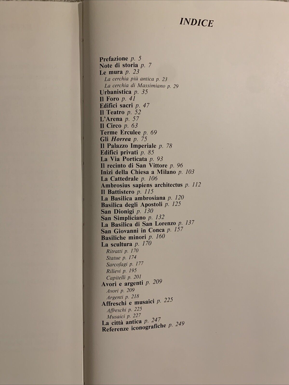 MILANO ROMANA Mario Mirabella Roberti , Rusconi Immagini 1984