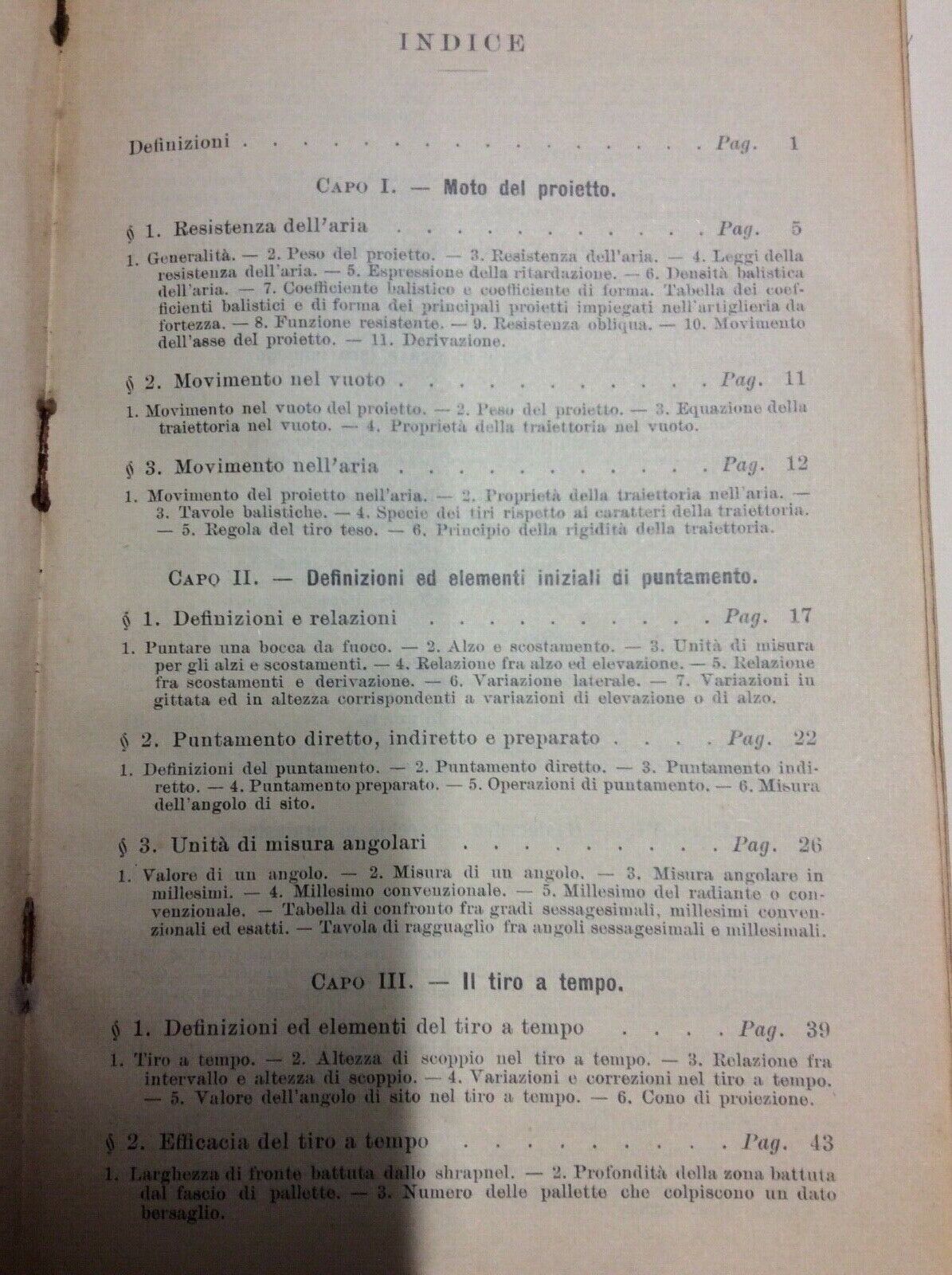 TIRO TEORICO PRATICO ARTIGLIERIE DI MEDIO CALIBRO -SPERANZINI-Artiglieria Accade