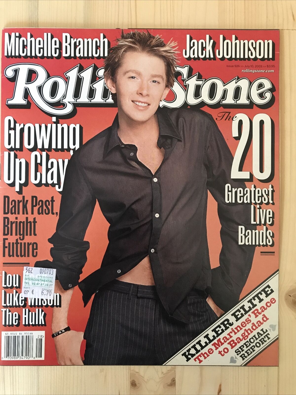 Rolling Stone magazine #926 July 10 2003#