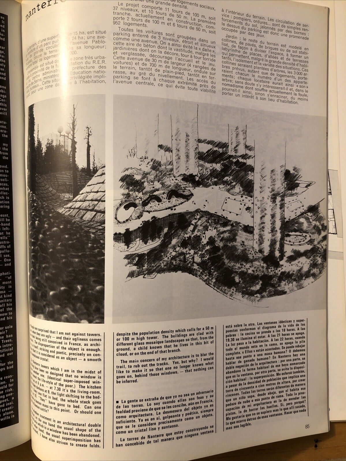 Techniques & Architecture, Architecture Urbaine 2 dossier sécurité incendie 1975