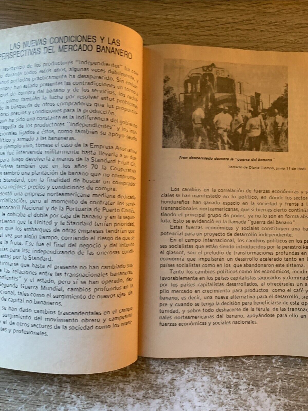 La guerra del banano.Edicione Paysa Virgilio Carìas Velasquez 1991 Honduras