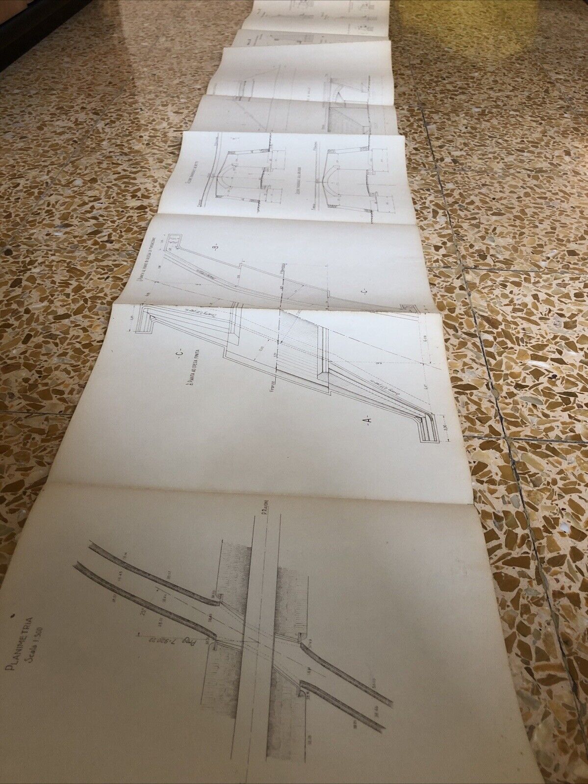 FERROVIE DELLO STATO - SOTTOVIA OBLIQUO DI LUCE RETTA M. 700 SC STRADELLAZZO