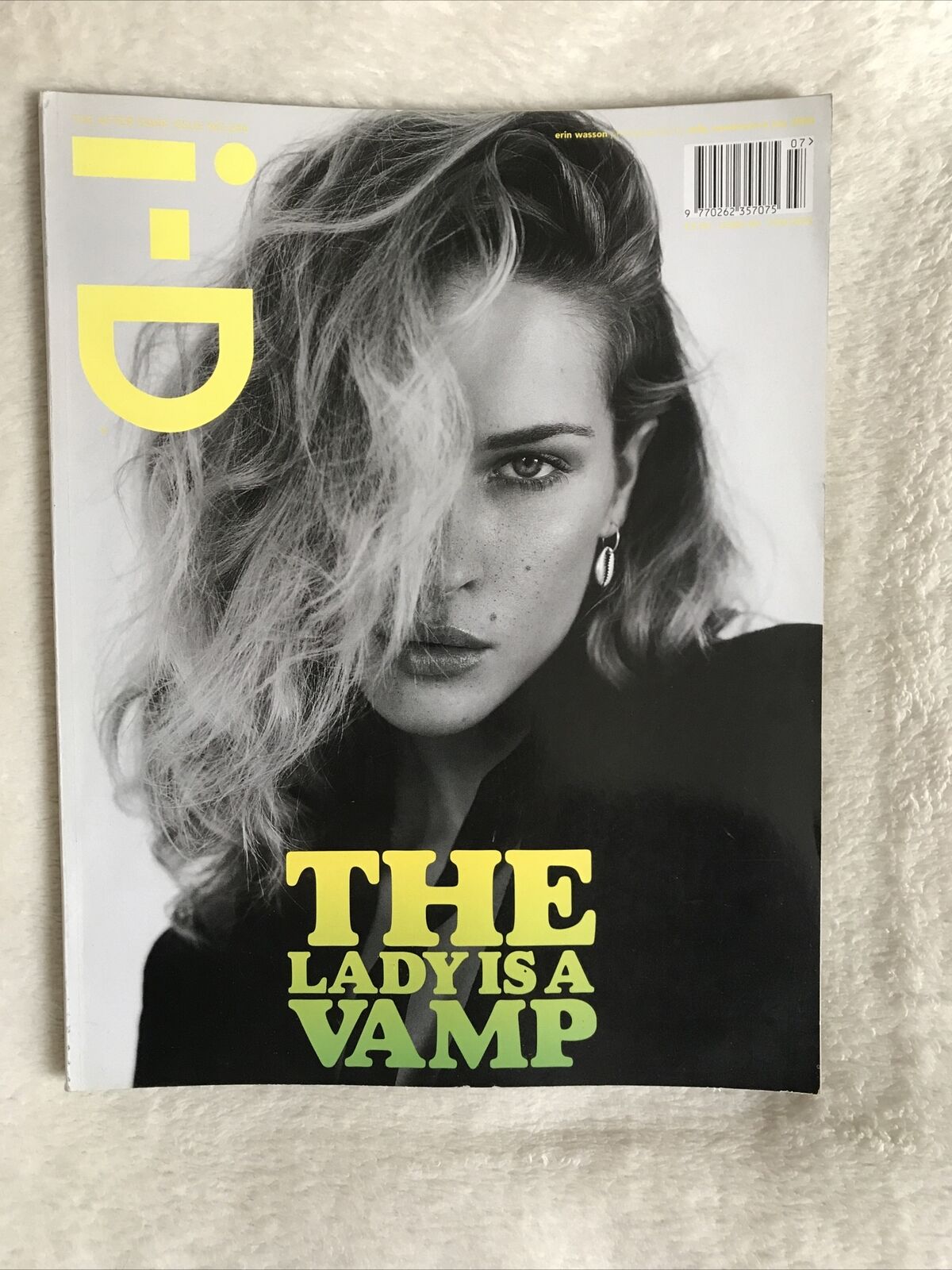 i-D Magazine no. 244 ERIN WASSON - the after dark issue july 2004