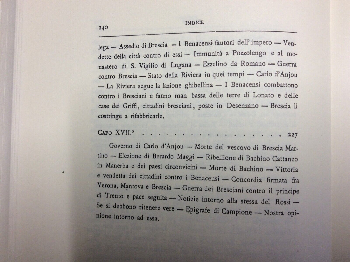 BETTONI F. - STORIA DELLA RIVIERA DI SALÓ, FORNI EDITORE RISTAMPA