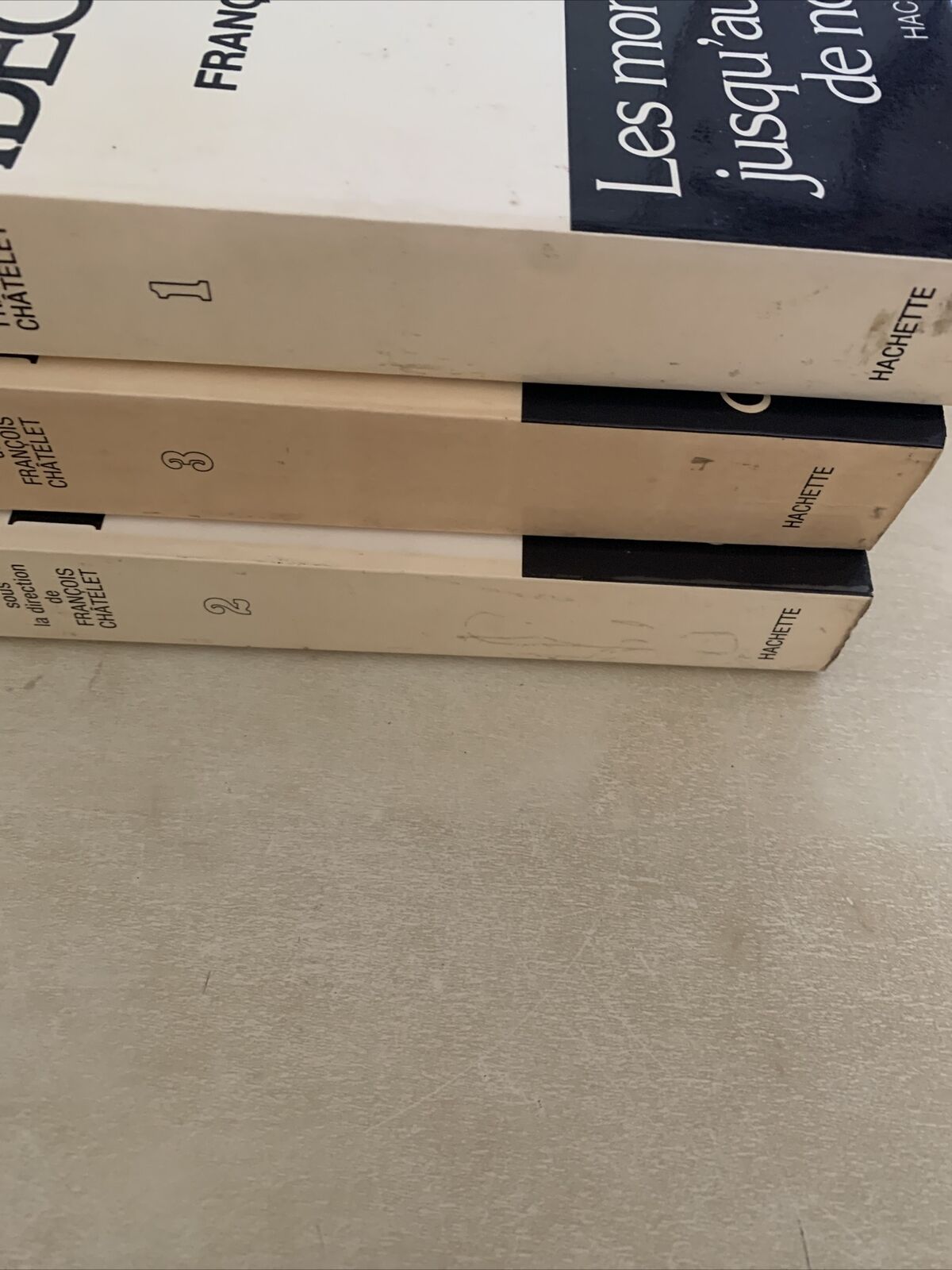 HISTOIRE DES IDÉOLOGIES - FRANCOIS CHÂTELET. HACHETTE 1978