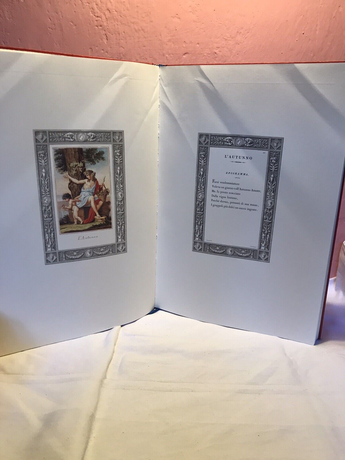Cimelio Tipografico Pittorico, Giambattista Bodoni 1 SOLO VOLUME