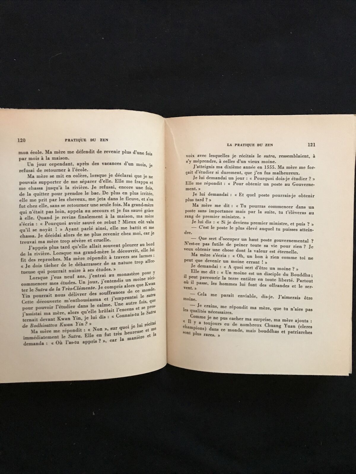 PRATIQUE DU ZEN, Chang Chen-Chi, Le Barque du Soleil, 1960, Buchet/Chastel