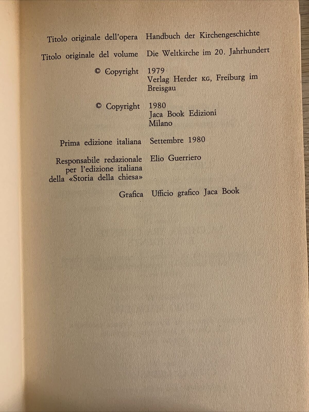 La chiesa nei vari Paesi ai nostri giorni - Storia della Chiesa. Jaca Book