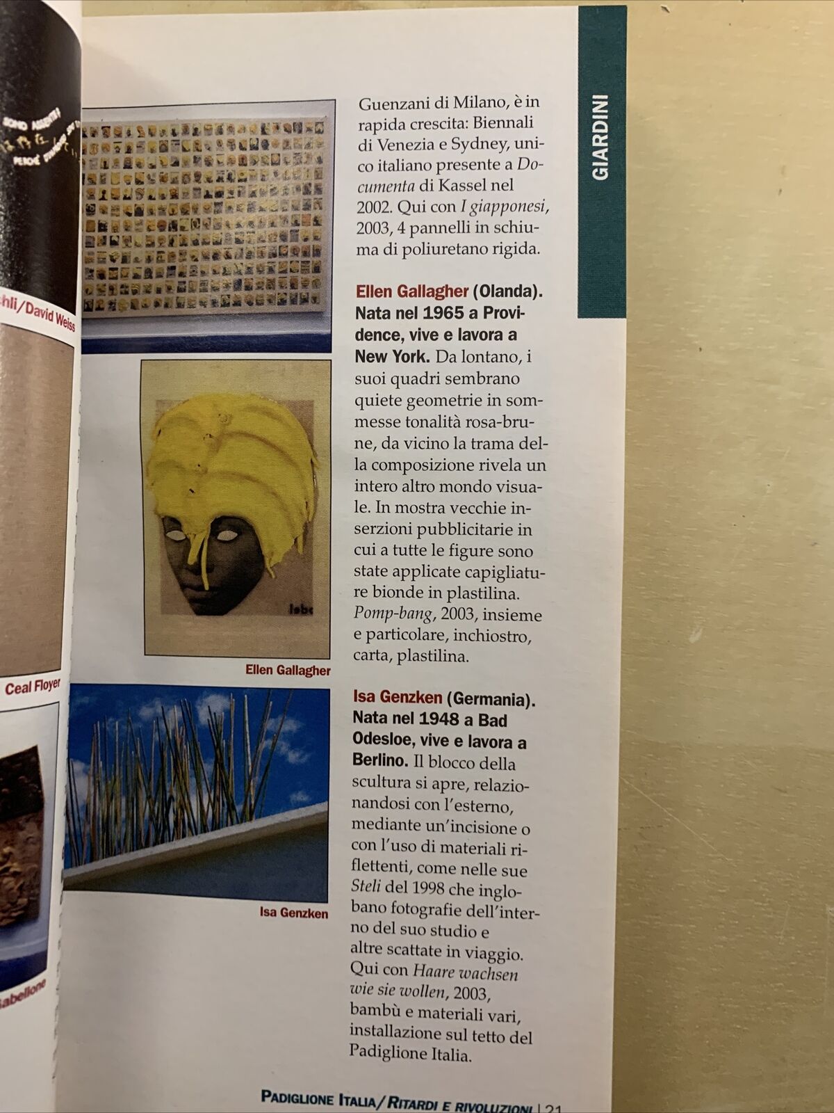 50ª Biennale di Venezia 2003, Editoriale Mondadori #