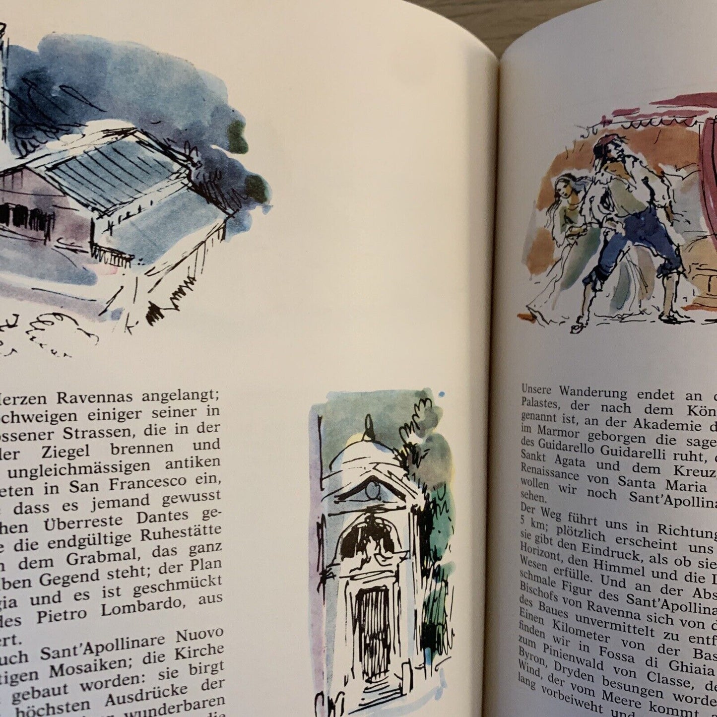 LIDO DI SPINA ITINERARI ROMANTICI. I VADEMECUM. EDIZIONE IN TEDESCO 1966