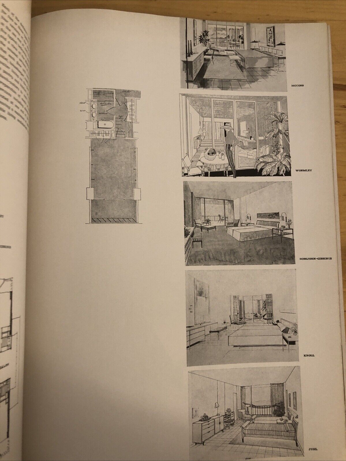 INTERIORS MAGAZINE JANUARY 1955 Olga Gueft - OFFICES RACE TO design architecture