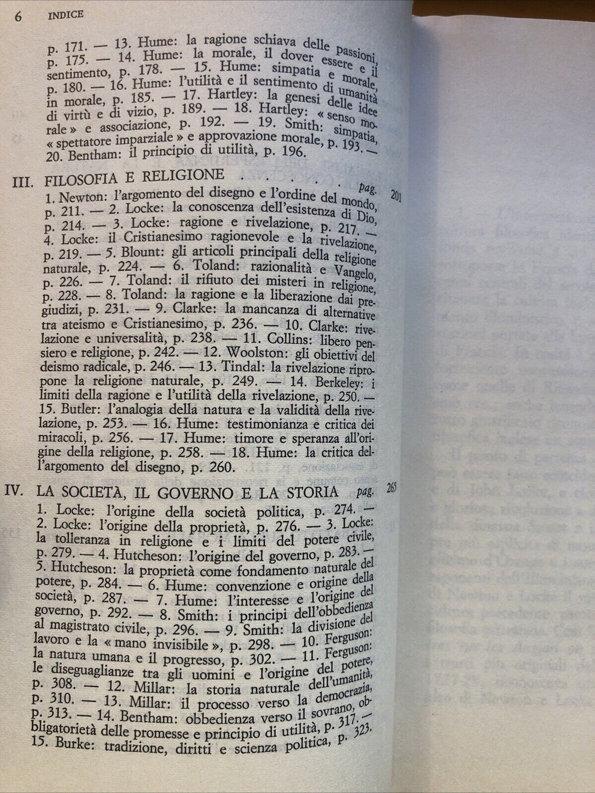 L'illuminismo inglese, Eugenio Lecaldano. Filosofia Loescher 1985