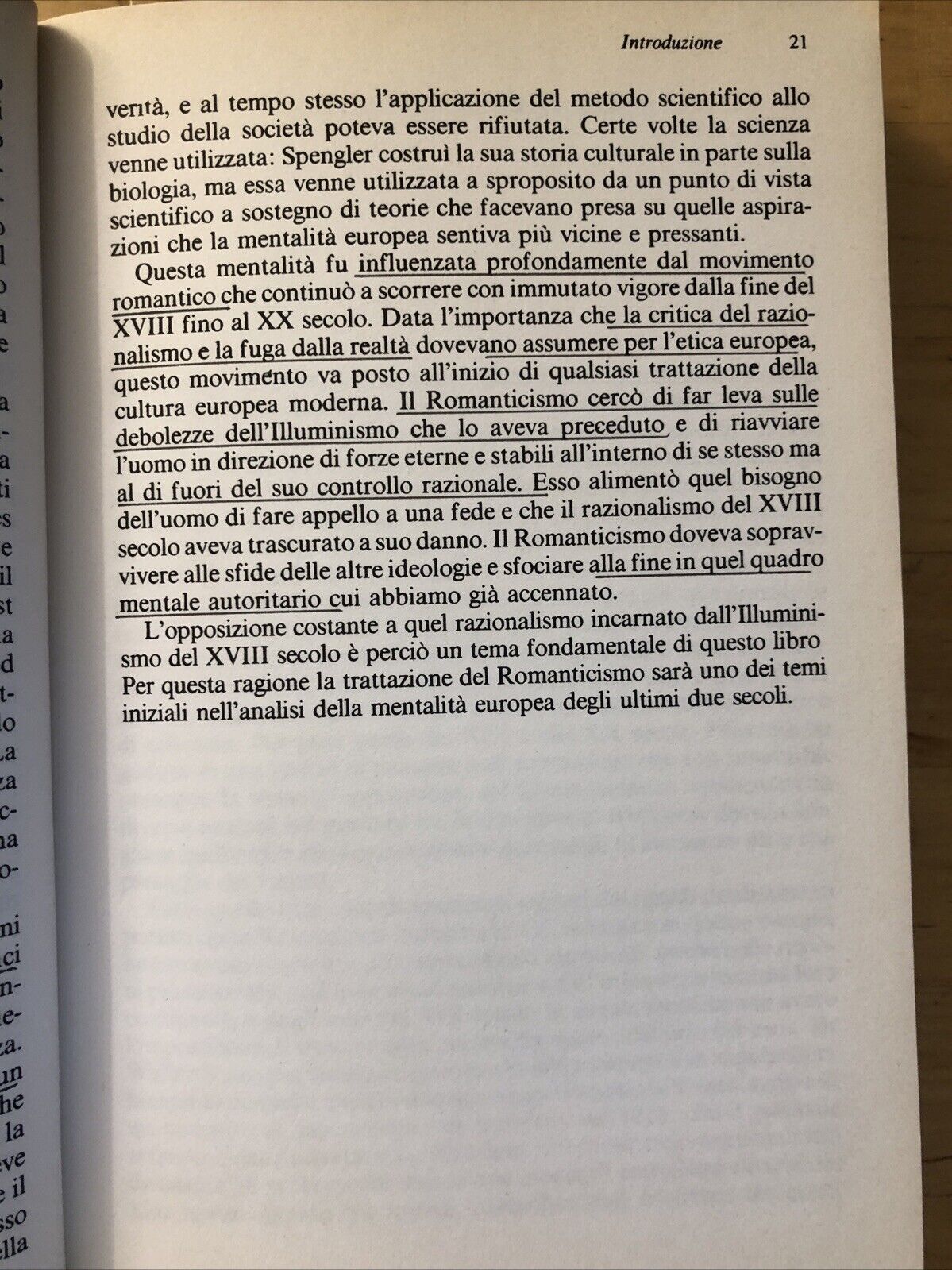 La cultura dell'Europa occidentale, George L. Mosse. Mondadori 1986