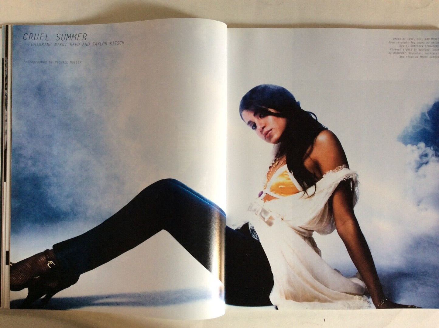 FLAUNT 76 MAGAZINE NO MAN’S LAND EVA MENDES