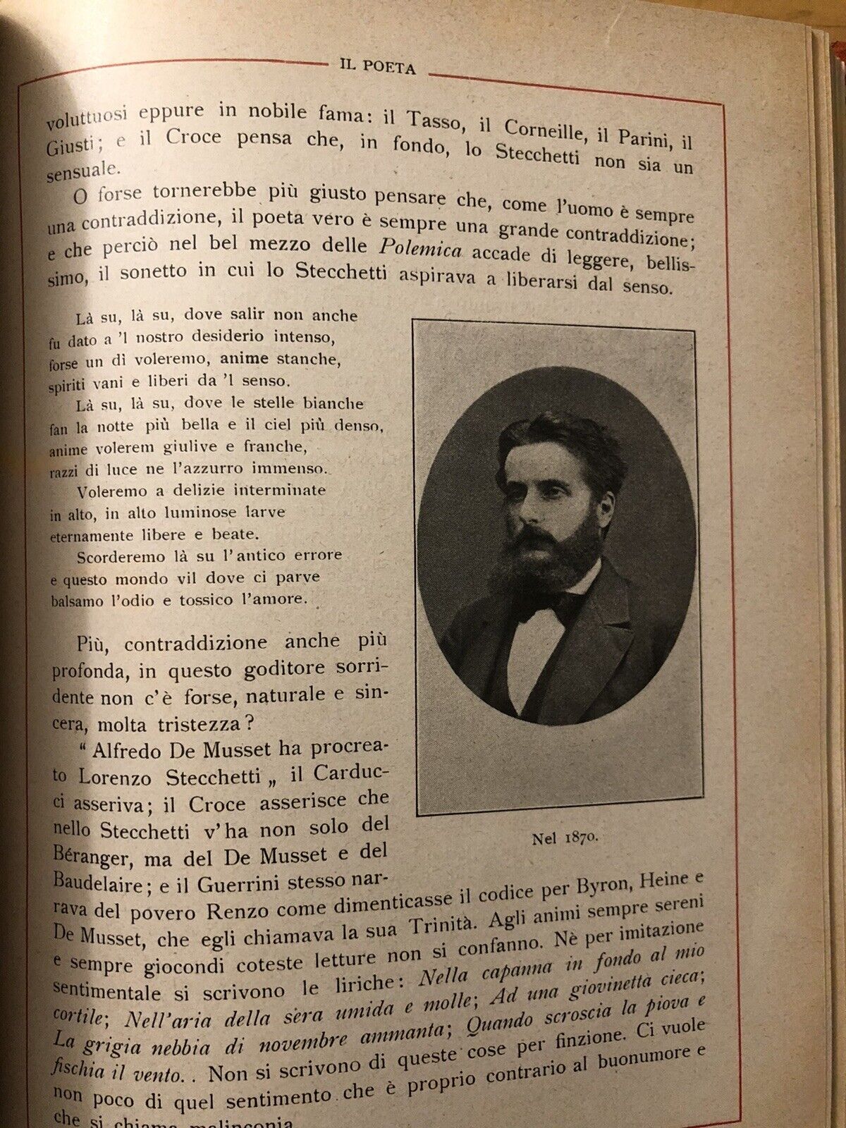 Lorenzo Stecchetti Ricordi autobiografici, Mercutio Sbolenfi, Zanichelli Bologna