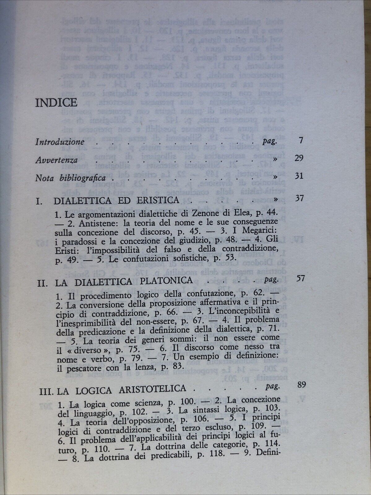 La logica antica, Vincenza Celluprica - Filosofia Loescher 1978