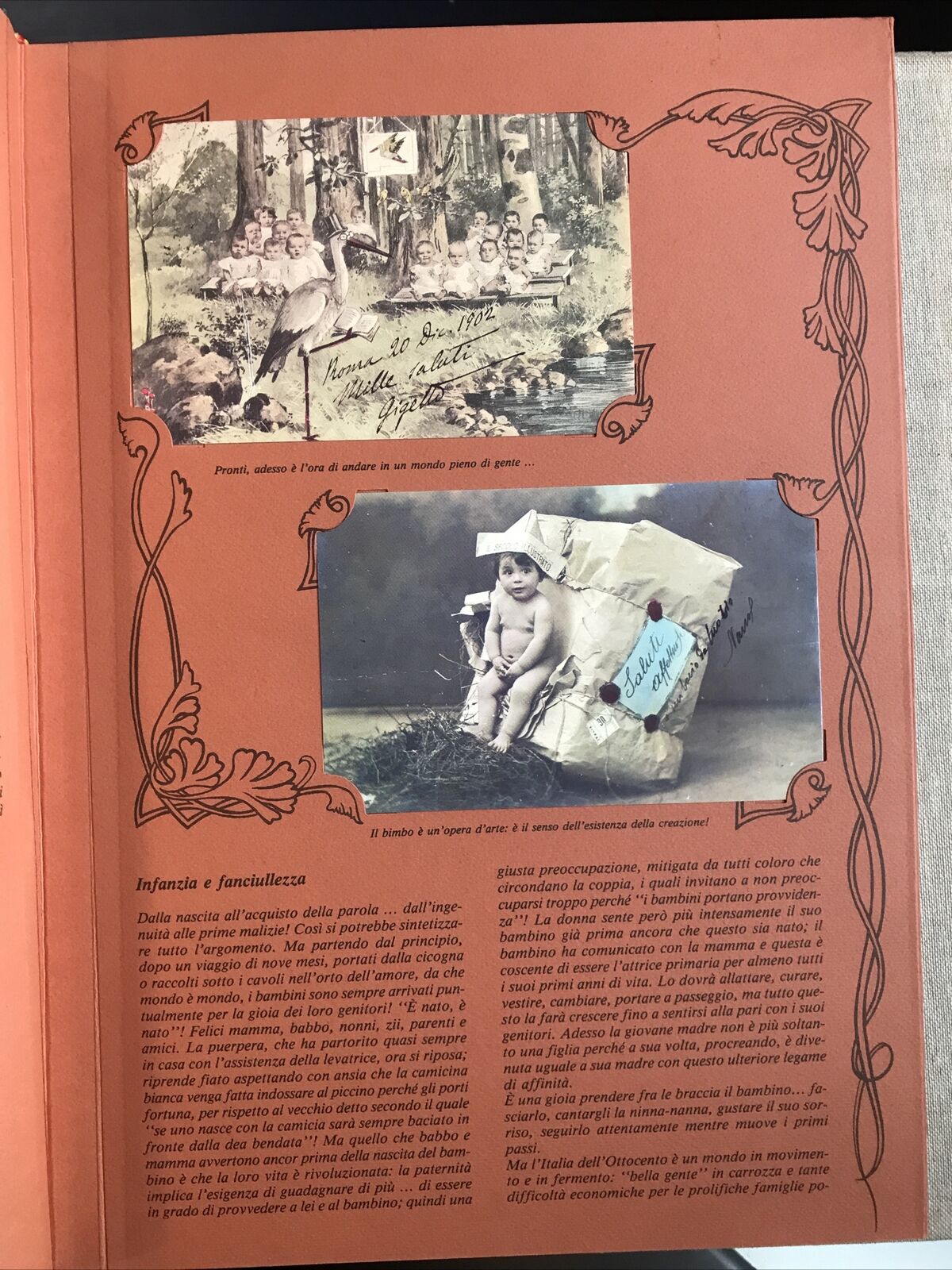COSÍ VISSERO... FELICI E CONTENTI, raccolta di rare cartoline d'epoca, L. Artusi