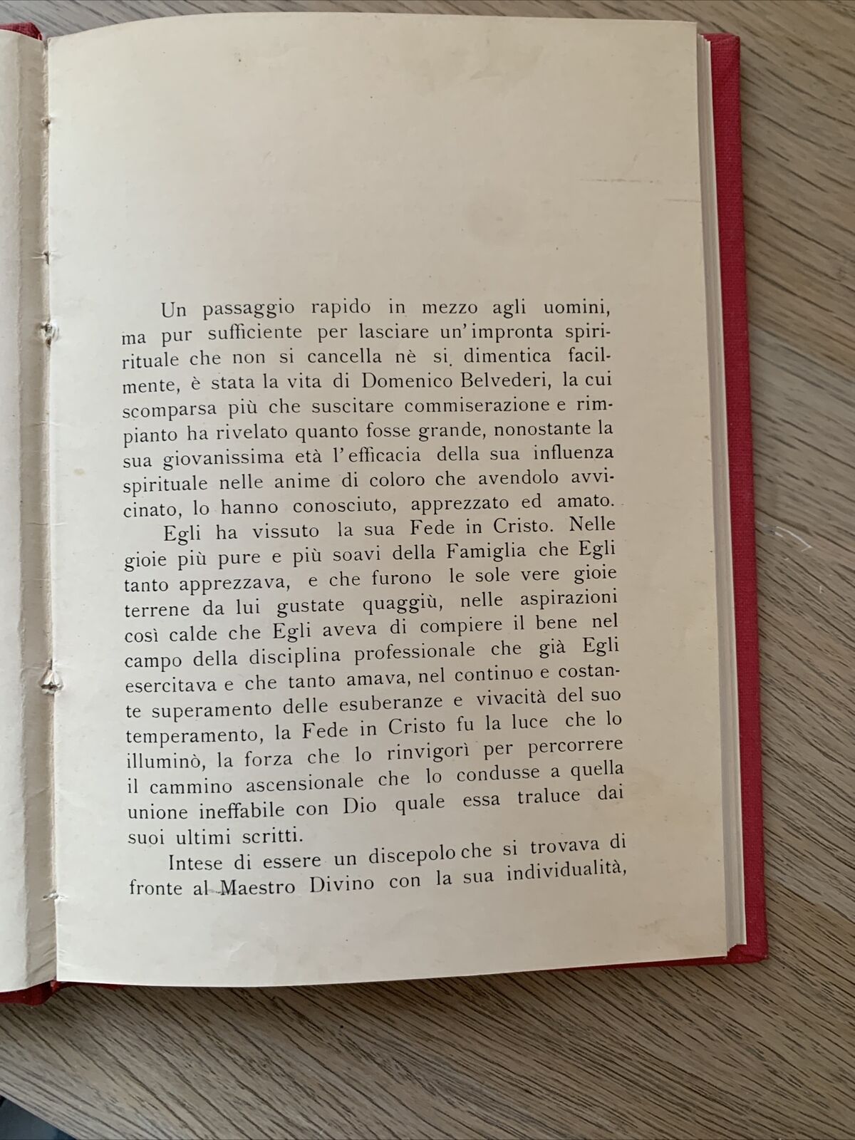 DOMENICO BELVEDERI - 1941 #