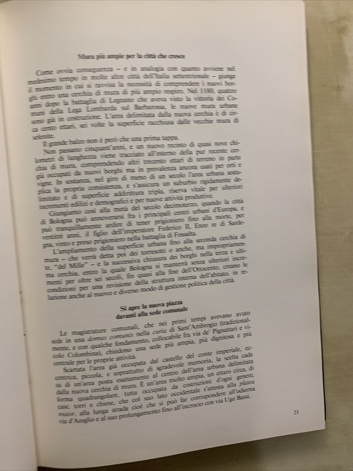 LA PIAZZA MAGGIORE DI BOLOGNA, storia arte e costume, Giancarlo Roversi 1984 #