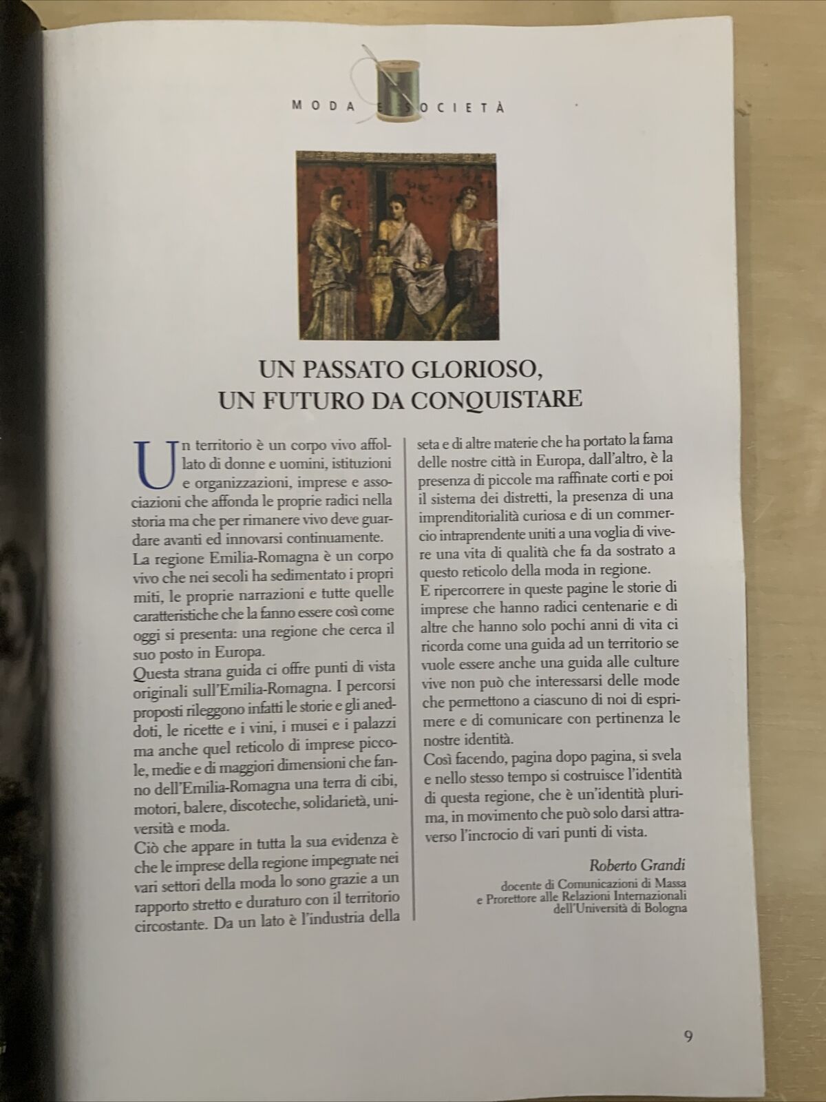 MODA E SOCIETÀ - Giovanna Franci, Mangaroni, Scopri L'Emilia Romagna. Inedita #