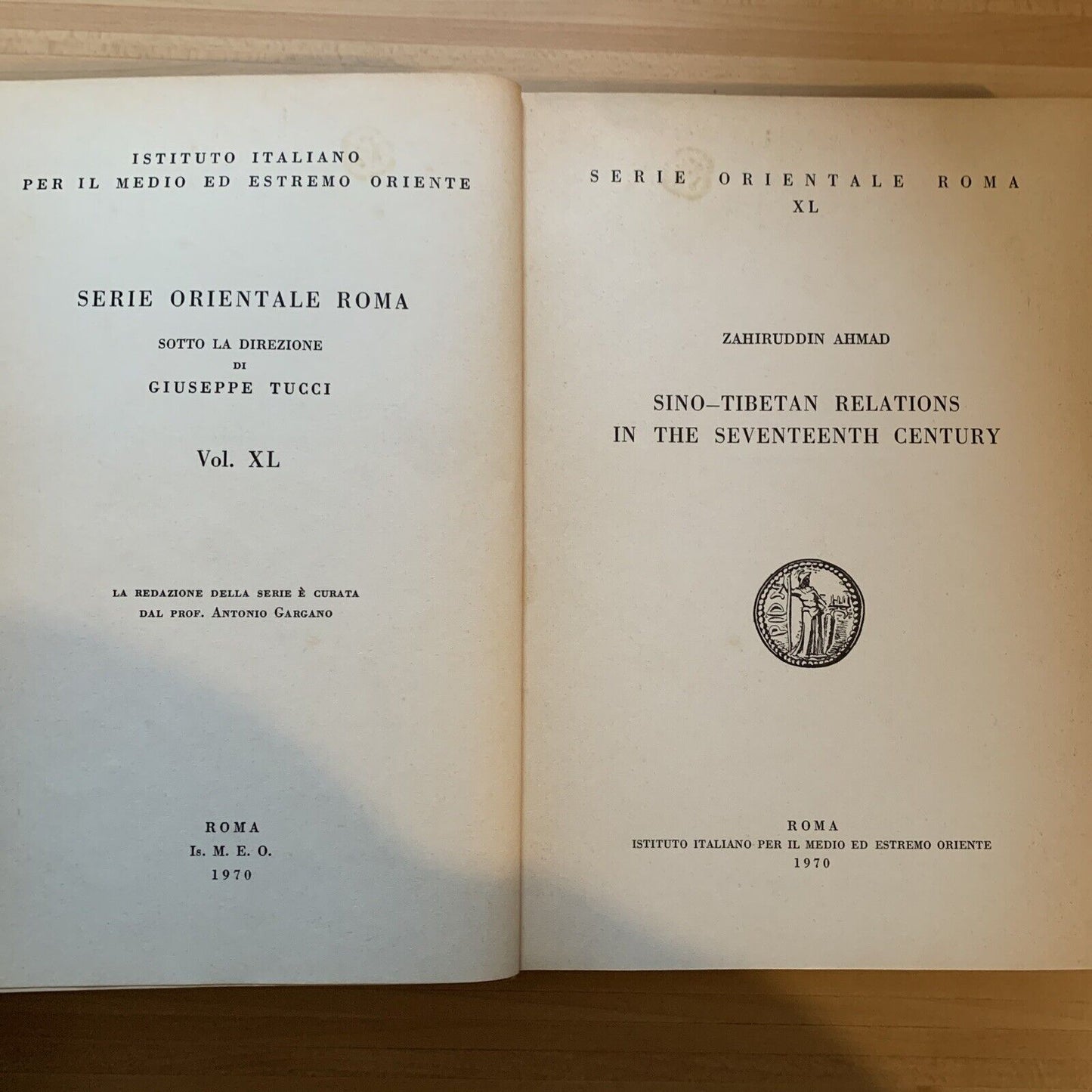 SINO TIBETAN RELATIONS IN THE SEVENTEENTH CENTURY - Zahiruddin Ahmad 1970